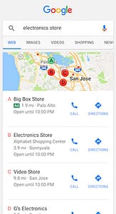 google map ads