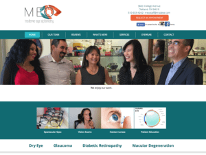 Optometry Website Design